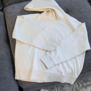 Set Of Women's Cream Hoodie Sweater and Jogger